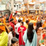 अनपरा के ऐतिहासिक महावीरी झांकी जुलूस में उमड़ा जनसैलाब, डीजे की धुन पर झूमे हजारों श्रद्धालु